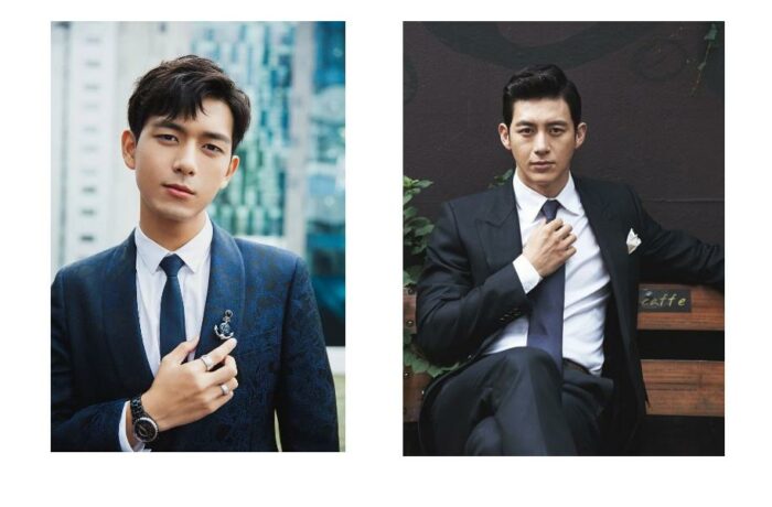 Китайские и корейские актёры, похожие словно родственники