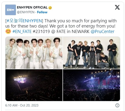 Нетизены похвалили Джея из ENHYPEN за реакцию на обморок фанатки во время концерта