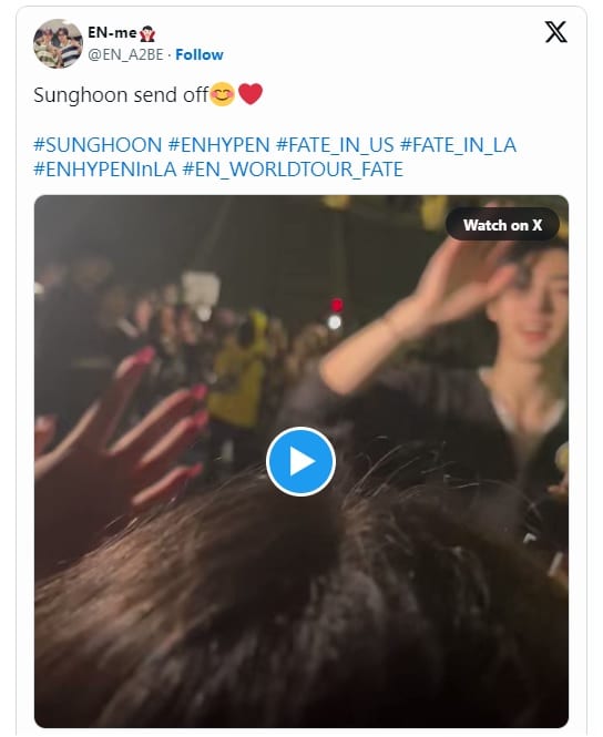 Реакция Хисына из ENHYPEN на фаната, который дал ему фотокарточку Чонгука из BTS, стала вирусной