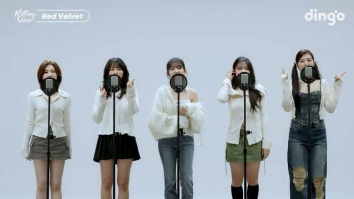 Red Velvet доказывают свой профессионализм, демонстрируя живой вокал на "Killing Voice" от Dingo Music