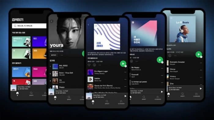 Самые прослушиваемые K-Pop песни и артисты на Spotify в 2023 году