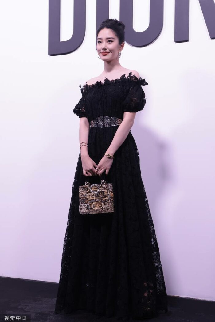 Китайские звёзды на мероприятии от Dior