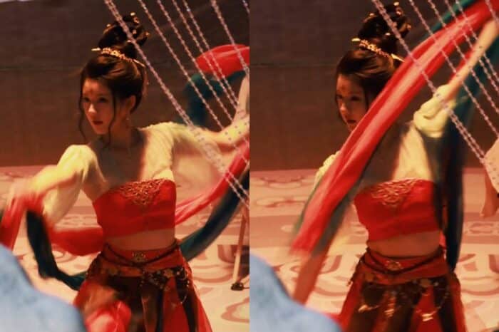 Чжао Лу Сы восхитила нетизенов танцем на съёмках дорамы "Жемчужная завеса"