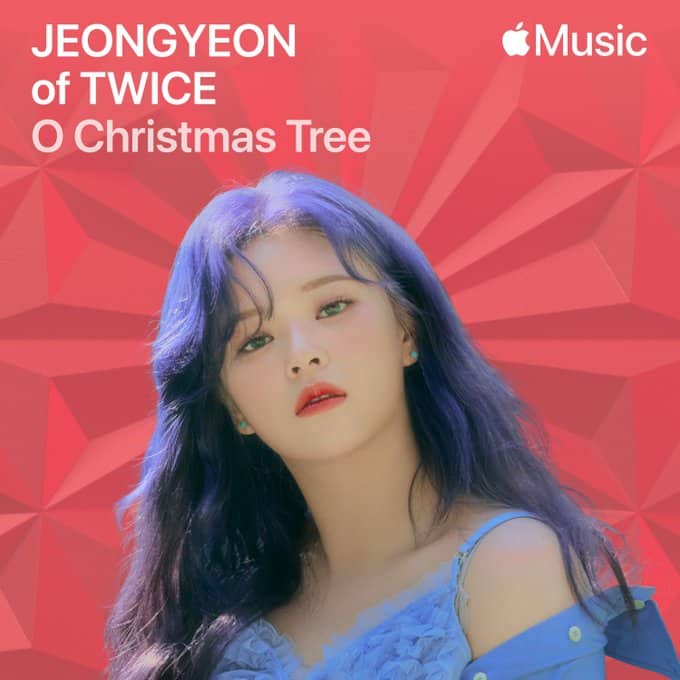 Чонён из TWICE возглавила чарты iTunes разных стран с кавером на песню «O Christmas Tree»