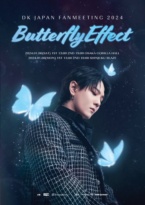 DK из iKON проведет свой первый сольный фанмитинг «Butterfly Effect» в Японии
