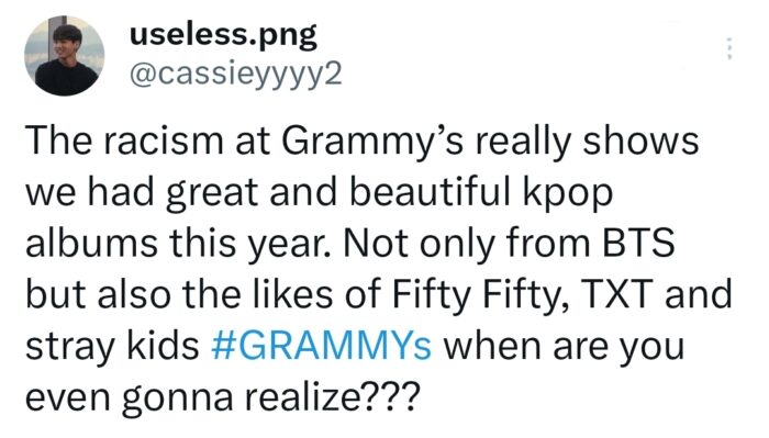 Ни один K-Pop артист не получил номинацию на 66-ю премию "Грэмми"