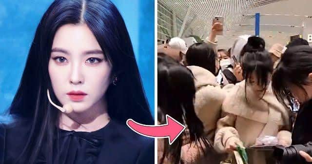 Айрин из Red Velvet предположительно получила травму во время инцидента в аэропорту