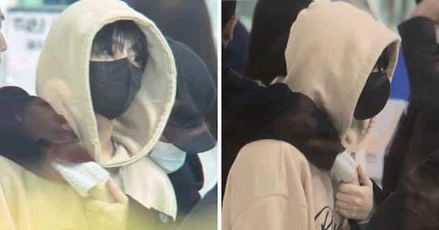 Чонгук и Чимин из BTS привлекли внимание милым поведением в аэропорту