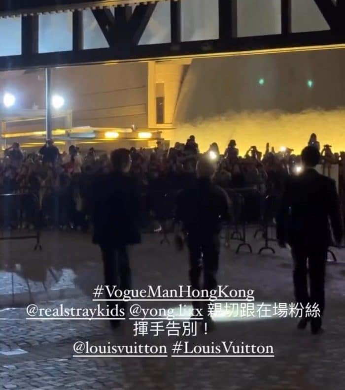 Феликс из Stray Kids - рок-звезда на показе Louis Vuitton в Гонконге