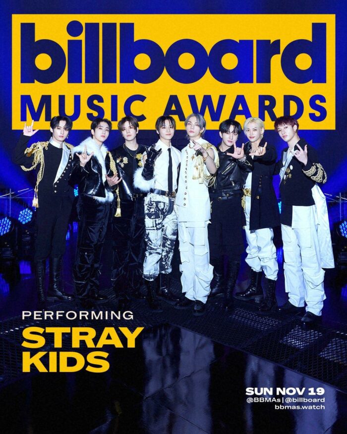 Stray Kids выступят на Billboard Music Awards 2023
