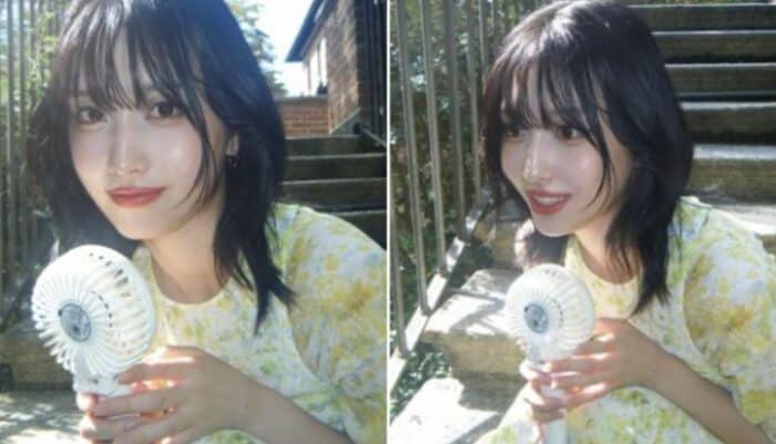 K-нетизены хвалят красоту Момо из TWICE на новых фотографиях из соцсети
