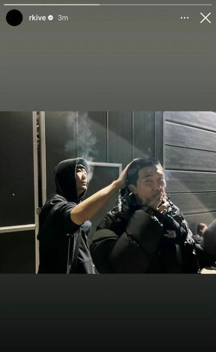 RM из BTS случайно опубликовал фото с сигаретой? Нетизены отреагировали на пост айдола