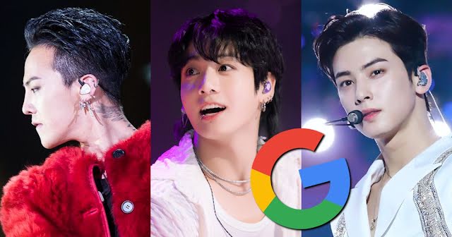 Топ-25 самых популярных парней-айдолов по запросам Google в Корее в 2023 году