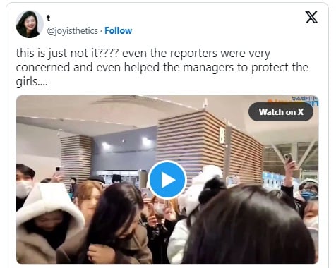 Айрин из Red Velvet предположительно получила травму во время инцидента в аэропорту