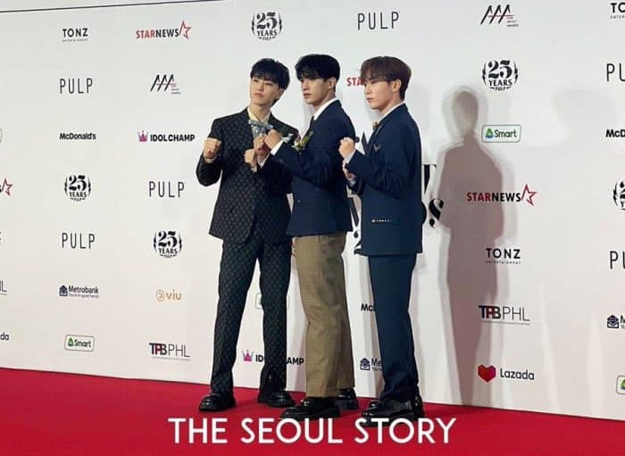 Мужская группа 4-го поколения привлекла внимание «неожиданными» нарядами на Asia Artist Awards 2023
