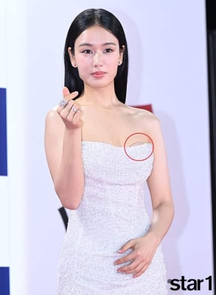 Ан Ын Джин об инциденте с платьем на "Blue Dragon Film Awards": "Было стыдно, но такие вещи случаются"