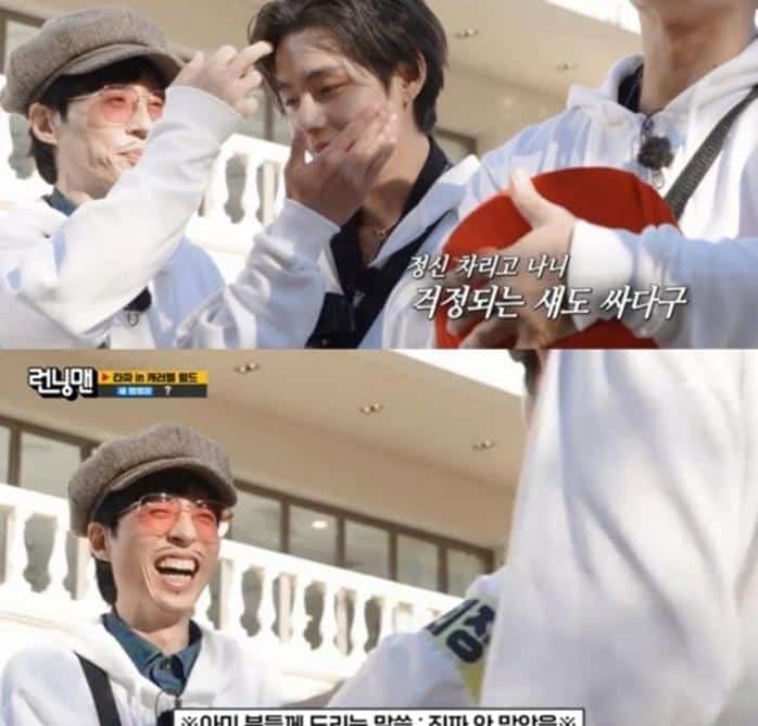 "ARMY поймут, да?": Джи Сок Джин испугался после того, как в шутку ударил Ви из BTS по щеке