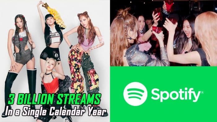 BLACKPINK — первая женская группа, достигшая 3 миллиардов стримов на Spotify за один календарный год