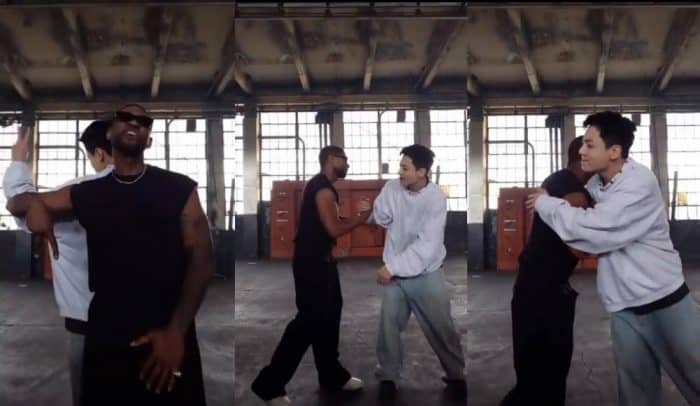 Чонгук из BTS и Usher сняли взрывной тикток с танцем под хит «Yeah!»