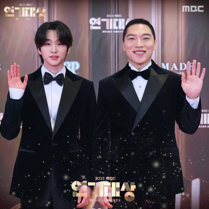 Звёзды на красной дорожке MBC Drama Awards 2023