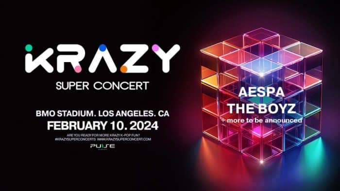THE BOYZ и aespa вошли в лайн-ап KRAZY SUPER CONCERT, который пройдет в Лос-Анджелесе в 2024 году