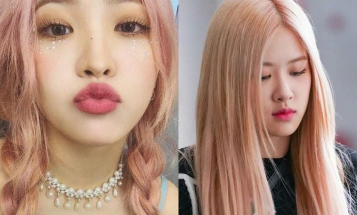K-Pop айдолы, которые красили волосы в цвет «персиковый пух» ещё до того, как он стал цветом 2024 года