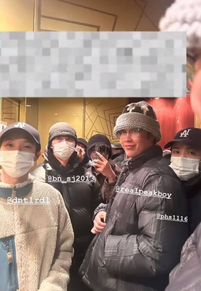 Wooga Squad проводили Ви из BTS в армию, опубликовав совместное фото: "Младший, хорошей службы"