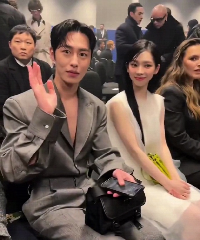 Ли Джэ Ук, Карина из aespa, Ли Сянь и другие азиатские звёзды на показе PRADA на Недели моды в Милане