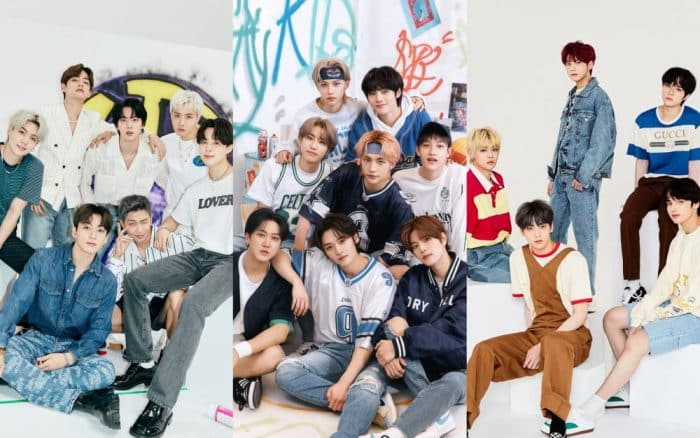 ТОП-11 мужских K-pop групп 2023 года по мнению японских подростков