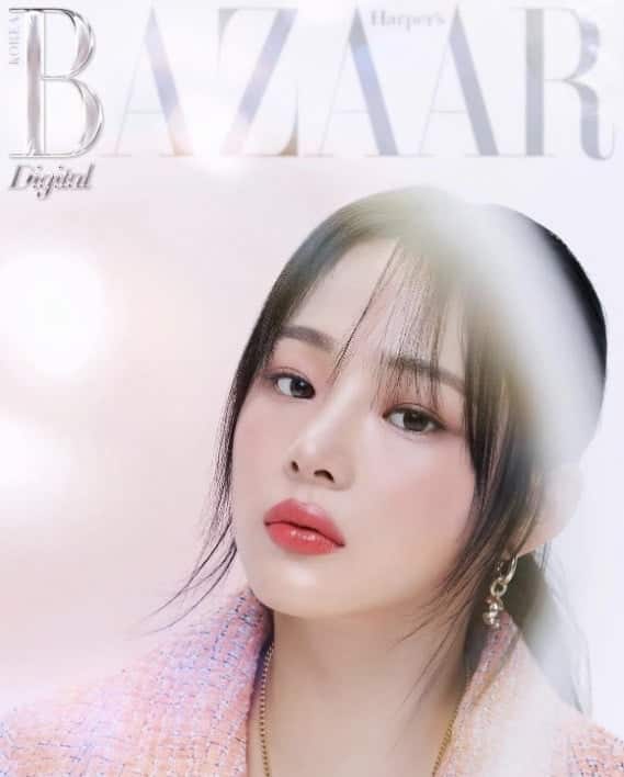 Минджи из NewJeans очаровала фанатов в фотосессии для журнала "Harper’s Bazaar Korea"