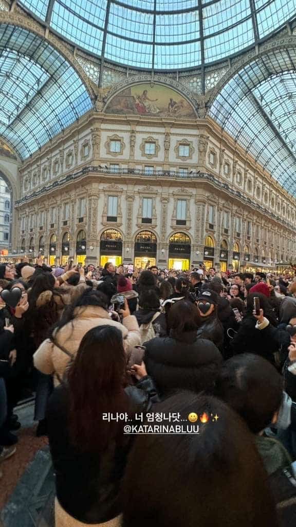 [DISQUS] Карина из aespa привлекла толпы людей в Милане во время Недели моды