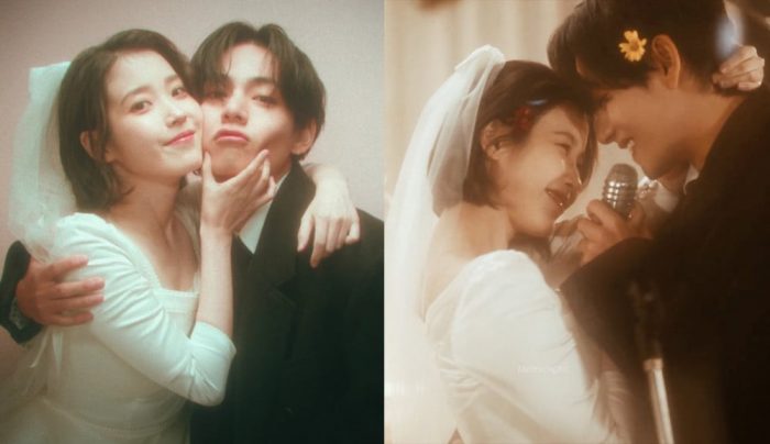 [DISQUS] Свадебные образы АйЮ и Ви из BTS в клипе "Love Wins All" покорили сердца нетизенов