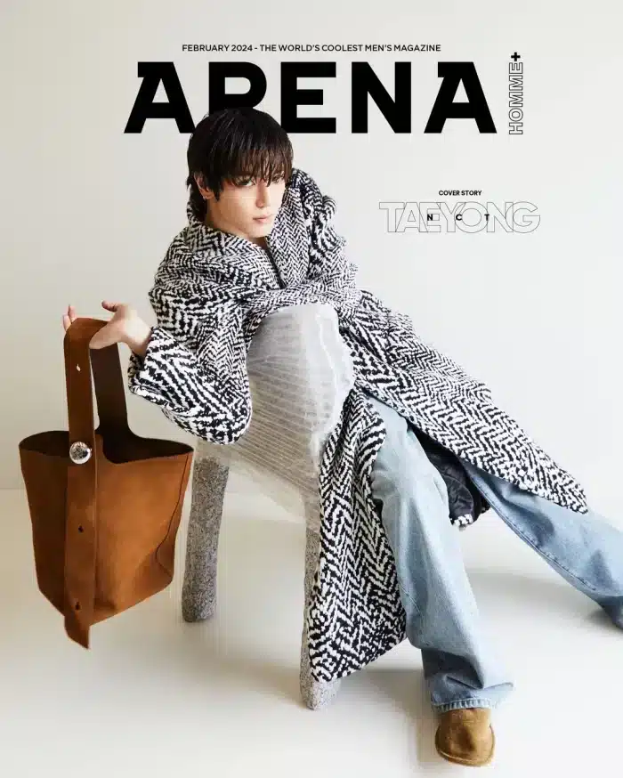 Тэён из NCT — звезда обложки Arena Homme Plus за февраль 2024 года