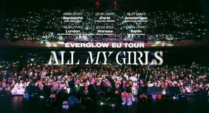 EVERGLOW отправятся в европейский тур «ALL MY GIRLS» в январе