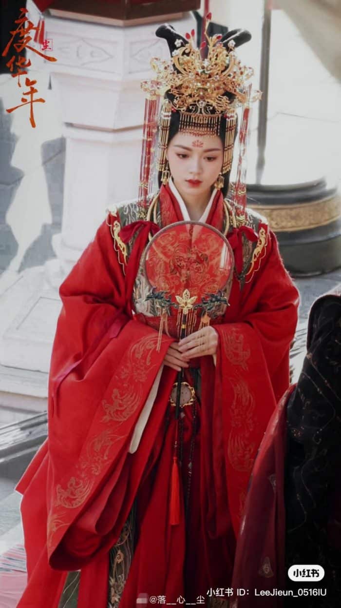 Чжан Лин Хэ и Чжао Цзинь Май в стиллах дорамы "Великая принцесса" + фото со съёмочной площадки