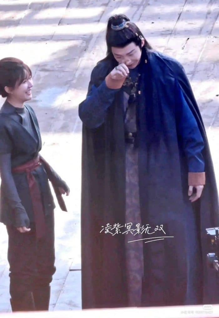 Чжао Лу Сы и Лю Юй Нин прекрасно ладят на съёмках дорамы "Жемчужная завеса"