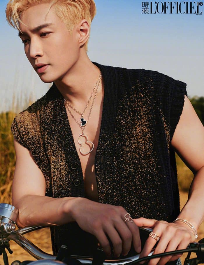 Восхитительный Чжан Исин (Лэй из EXO) позирует для обложки L’Officiel China