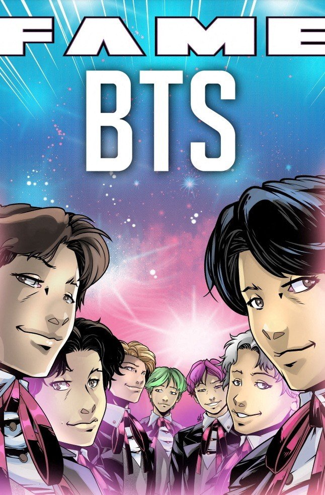 В США выйдет комикс, посвященный карьере BTS
