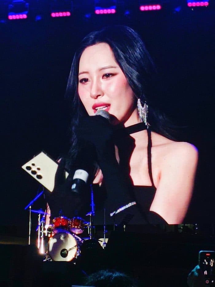 Сонми выступила в качестве хедлайнера на мероприятии Samsung "Galaxy AI Festival"