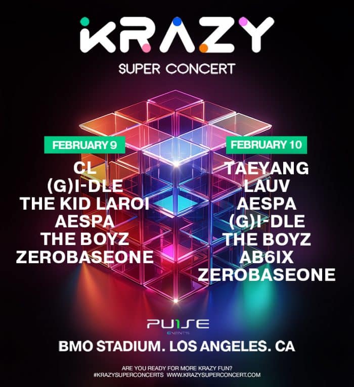 CL, AB6IX и The Kid LAROI вошли в 3-й лайн-ап «Krazy Super Concert» в Лос-Анджелесе + добавлен еще один день