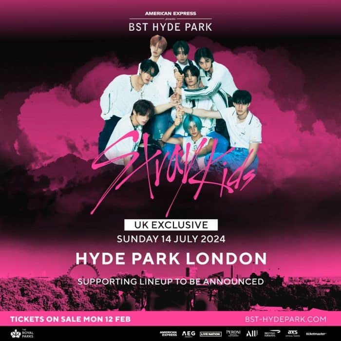 Stray Kids - хэдлайнеры BST Hyde Park и I-Days 2024