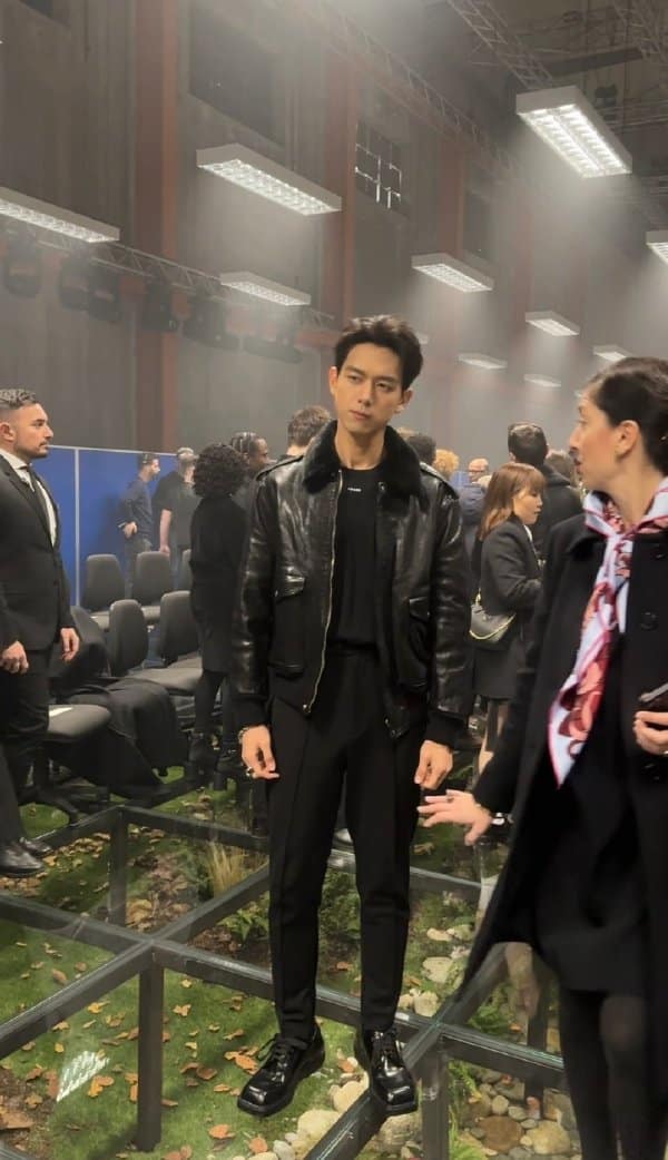 Ли Джэ Ук, Карина из aespa, Ли Сянь и другие азиатские звёзды на показе PRADA на Недели моды в Милане