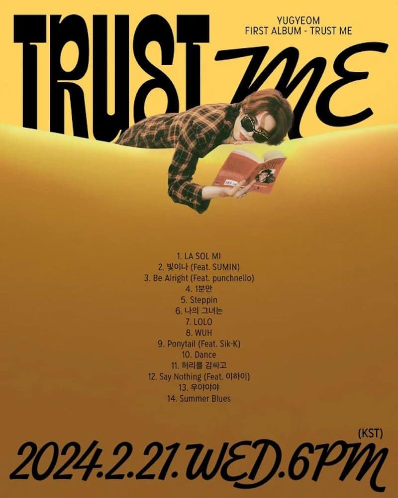 Югём из GOT7 возглавил чарты iTunes разных стран с сольным альбомом «Trust Me»