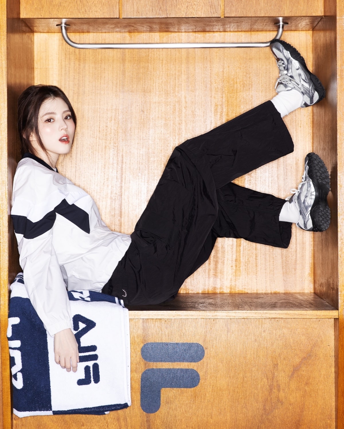 Хан Со Хи в новой фотосессии для спортивного бренда FILA