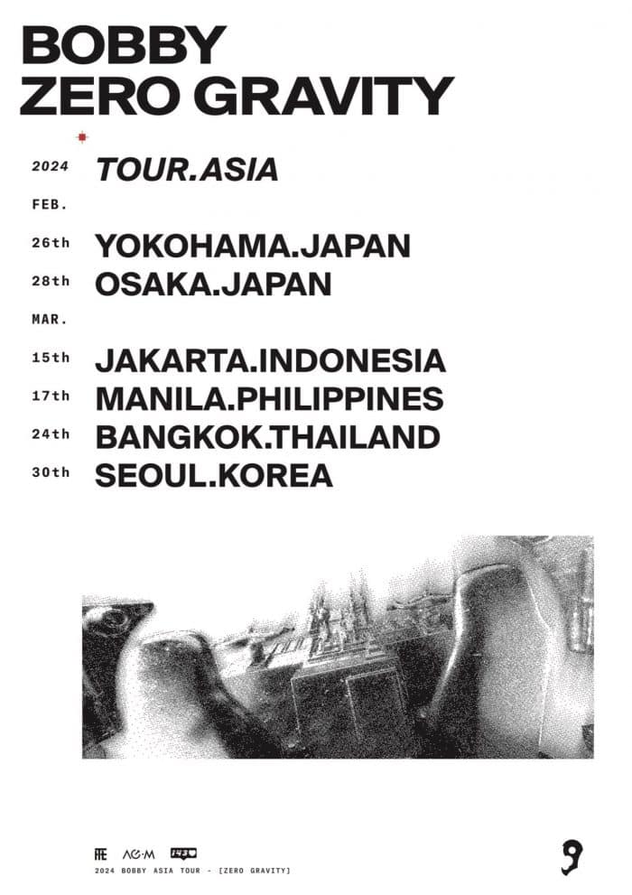 Бобби из iKON объявил даты и остановки своего азиатского тура «ZERO GRAVITY»
