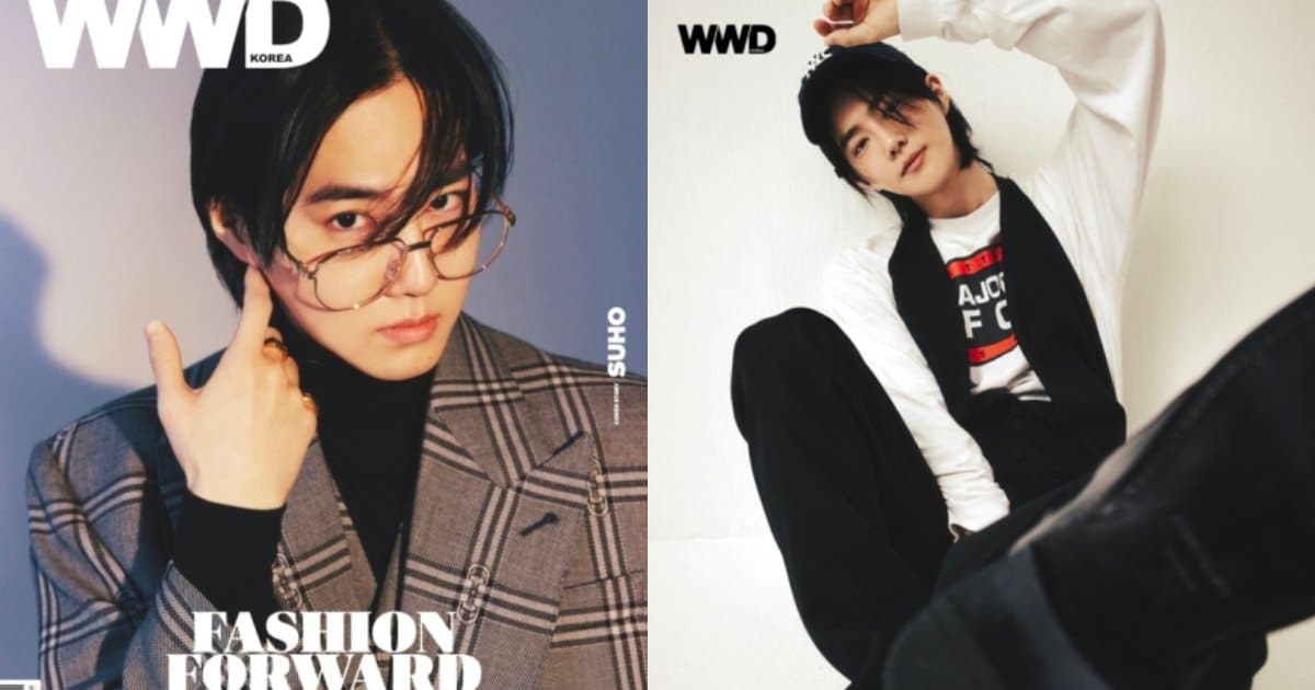Сухо из EXO украсил обложку нового выпуска журнала WWD