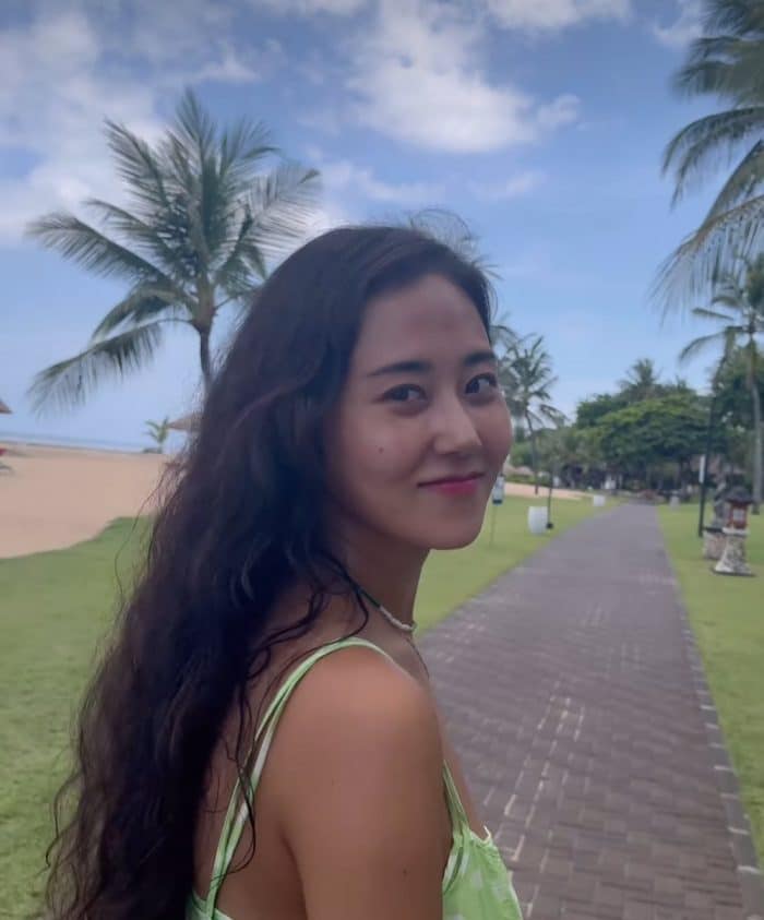 Гаюн (ex-4minute) наслаждается жизнью на Бали