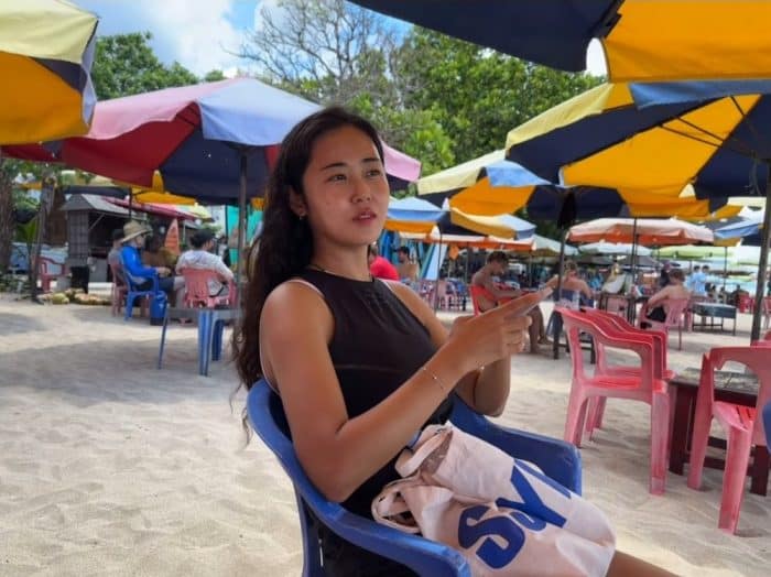 Гаюн (ex-4minute) наслаждается жизнью на Бали