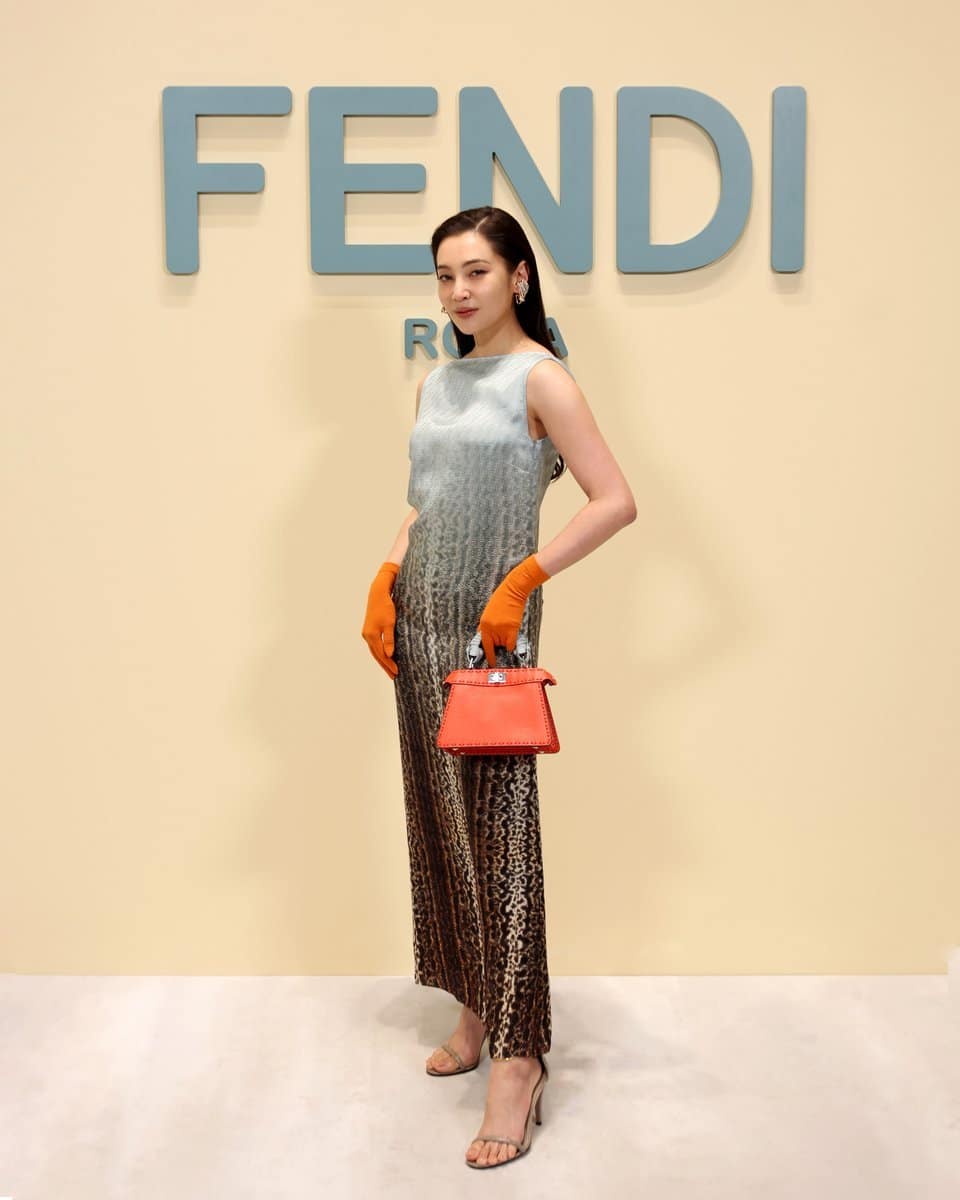 Юци из (G)-IDLE и Ан Юджин из IVE и другие азиатские звёзды на показе Fendi в Милане