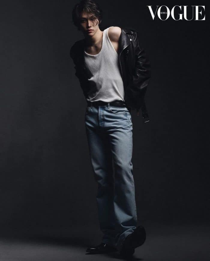 Феликс из Stray Kids на цифровой обложке Vogue Korea